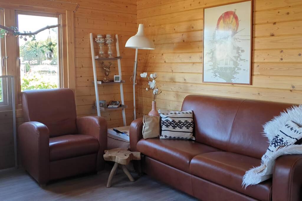 Prachtig Scandinavisch Chalet Makkum Exteriör bild