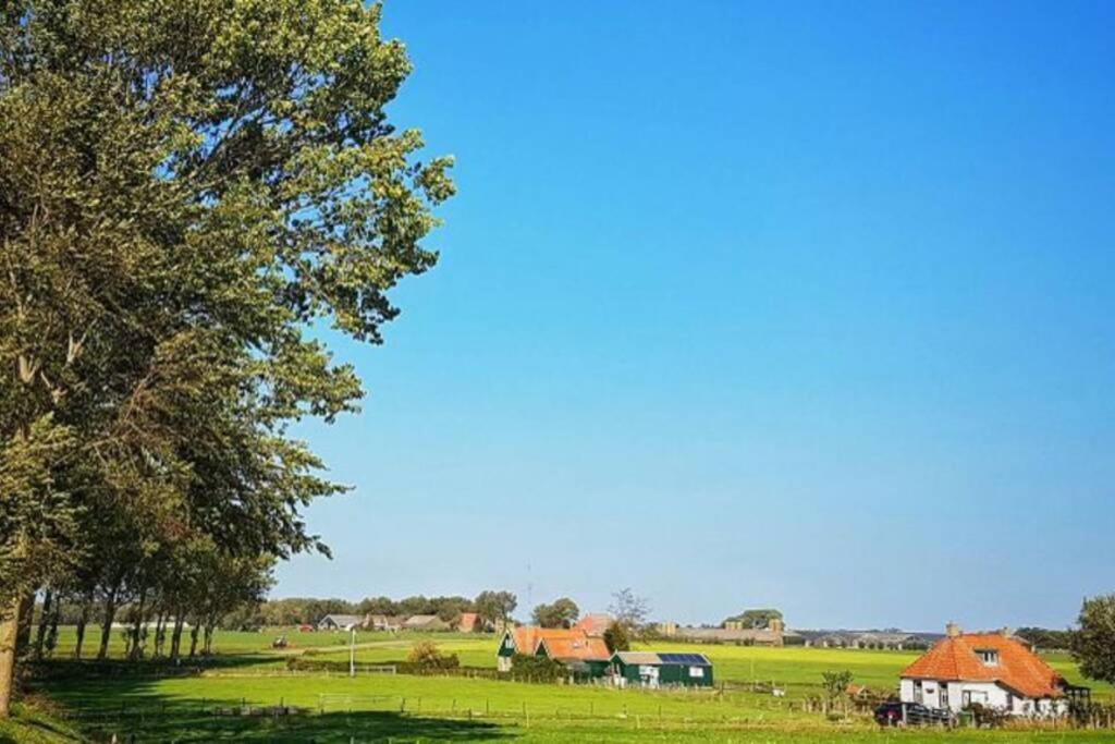 Prachtig Scandinavisch Chalet Makkum Exteriör bild