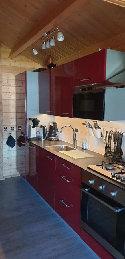 Prachtig Scandinavisch Chalet Makkum Exteriör bild